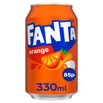 Fanta Orange 330ml PM 85p