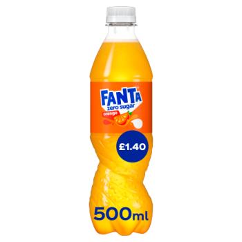 Fanta Orange Zero 500ml PM £1.40
