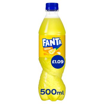 Fanta Lemon 500ml PM £1.09