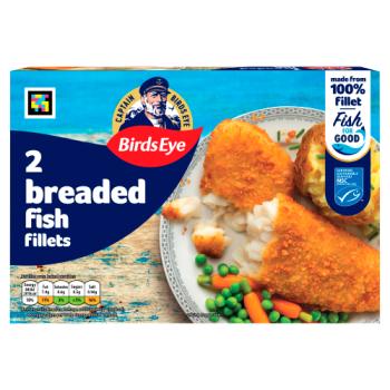Birds Eye 2 Breaded Fish Fillets 200g