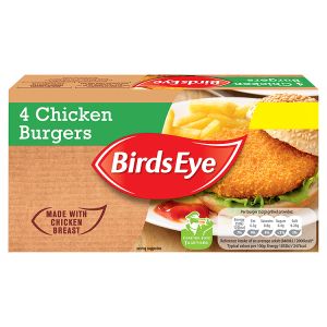 Birds Eye 4 Chicken Burgers 200g