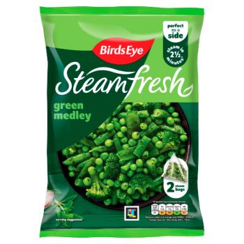 Birds Eye Steamfresh 2 Green Medley Steam Bags 300g