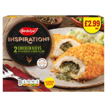 Birds Eye Chicken Kiev Garlic &#38; Herb