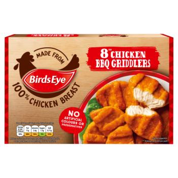 Birds Eye 8 Chicken BBQ Griddlers 204g