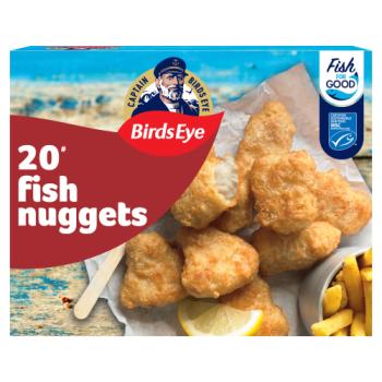 Birds Eye 20 Fish Nuggets 490g