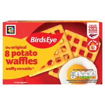 Birds Eye 8 The Original Potato Waffles 454g