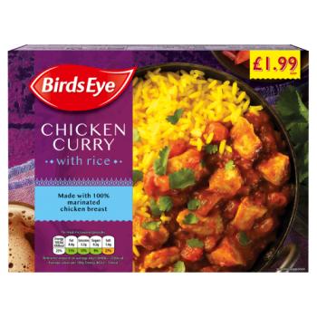 Birds Eye Chicken Curry With Rice 400g