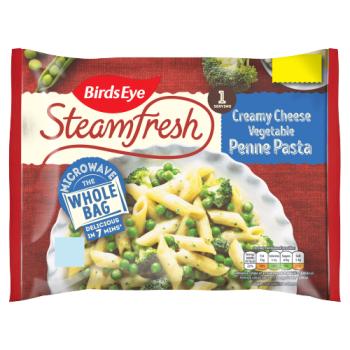 Birds Eye Steamfresh Creamy Cheese Vegetable Penne Pasta 350g