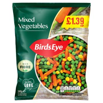 Birds Eye Mixed Vegetables 340g