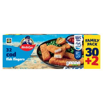 Birds Eye 32 Cod Fish Fingers 896g