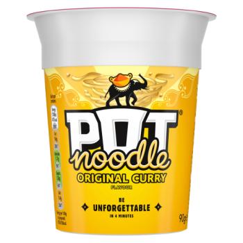 Pot Noodle  Standard Pot Original Curry 90g 