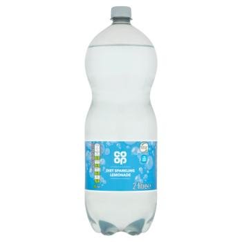 Co-op Diet Sparkling Lemonade 2 Litre