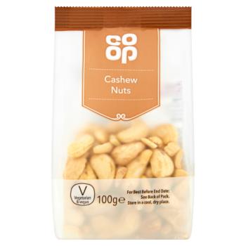 Co-Op Cashew Nuts 100g