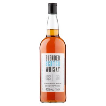 Co Op Blended Scotch Whisky Oak Aged 3 Years 1 Litre