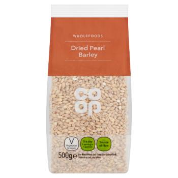 Co-op Wholefoods Dried Pearl Barley 500g