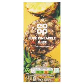 Co Op Pure Pineapple Juice