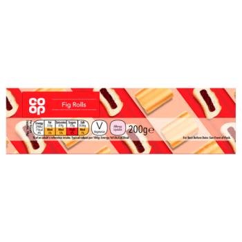 Co-op Fig Rolls 200g