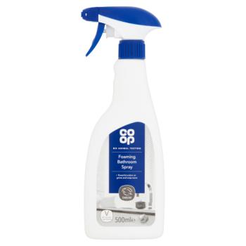 Co-op Foaming Bathroom Spray 500ml
