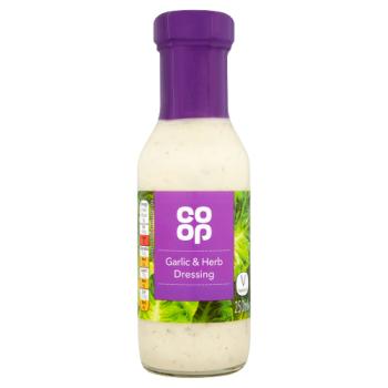 Co Op Garlic & Herb Dressing 250ml