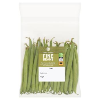 Co-op Hand Picked Fine Beans 170g