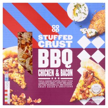 Stuffed Crust Dirty Louisiana Bbq Chicke