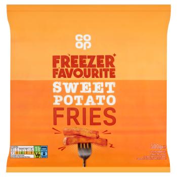 Co-op Sweet Potato Fries 500g