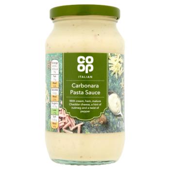 Coop Carbonara Pasta Sauce