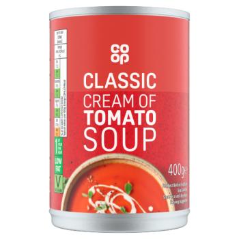 Co-op Classic Cream of Tomato Soup 400g