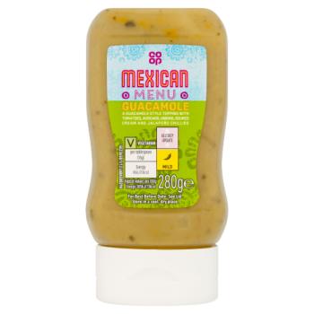 Co-op Mexican Menu Guacamole 280g