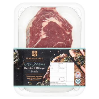Coop Irresistible Hereford Ribeye Steak