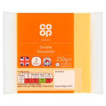Co-op British Double Gloucester 250g