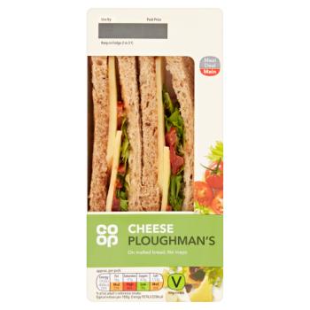 Co-op Cheese Ploughman's Sandwich