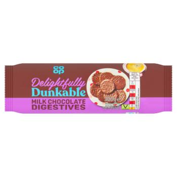 Co-op Milk Chocolate Digestives 300g