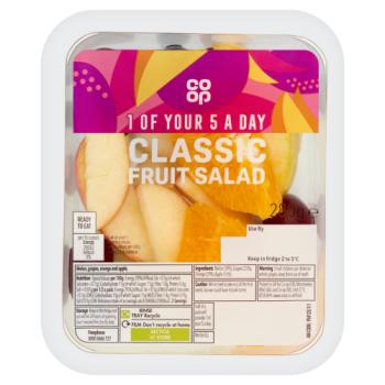 Co-op Classic Fruit Salad 280g