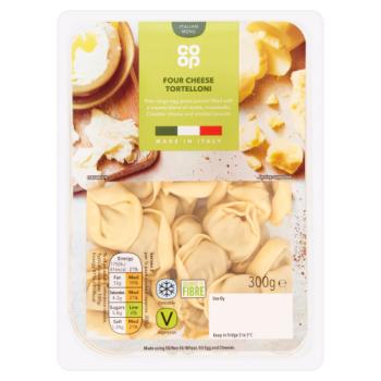 Coop Tortelloni Four Cheese 300g