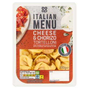 Co-op Cheese & Chorizo Tortelloni 300g
