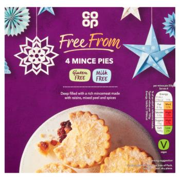 Co-op Free From 4 Mince Pies 220g