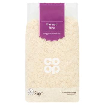 Co-op Basmati Rice 2kg