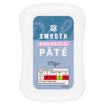 Co-op Smooth Brussels Pâté 175g