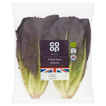 Co-op British 2 Red Gem Lettuce