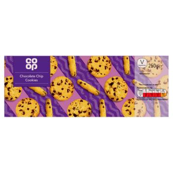 Co-op Chocolate Chip Cookies 250g
