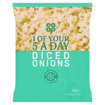 Co-op Diced Onions 500g