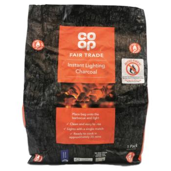 Co-op Fair Trade Instant Lighting Charcoal 1 Pack