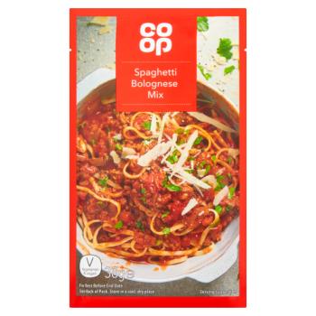 Co Op Spaghetti Bolognese Mix 38g