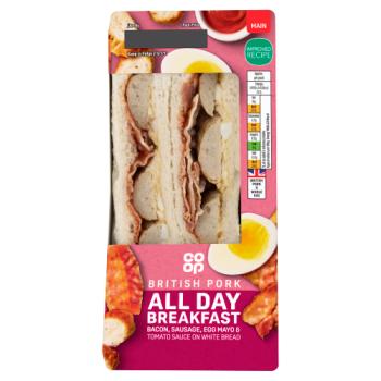 Co-op British Pork All Day Breakfast