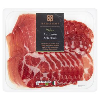 Co-op Irresistible Italian Antipasto Selection 140g
