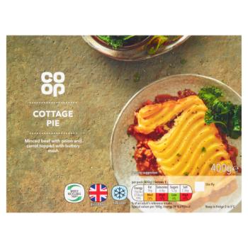 Co-op Classic Menu Cottage Pie 400g