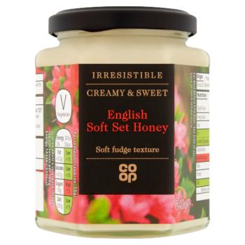 Co-op Irresistible English Soft Set Honey 340g