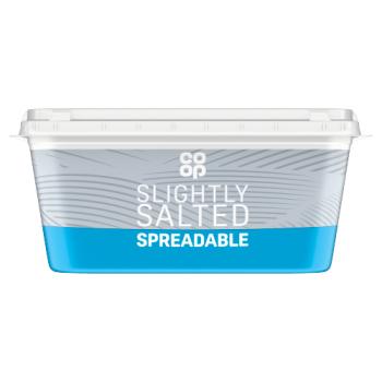 Co-op Slightly Salted Spreadable 500g