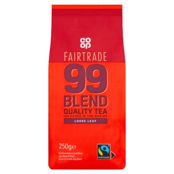 Co-op Fairtrade 99 Blend Quality Tea Loose Leaf 250g